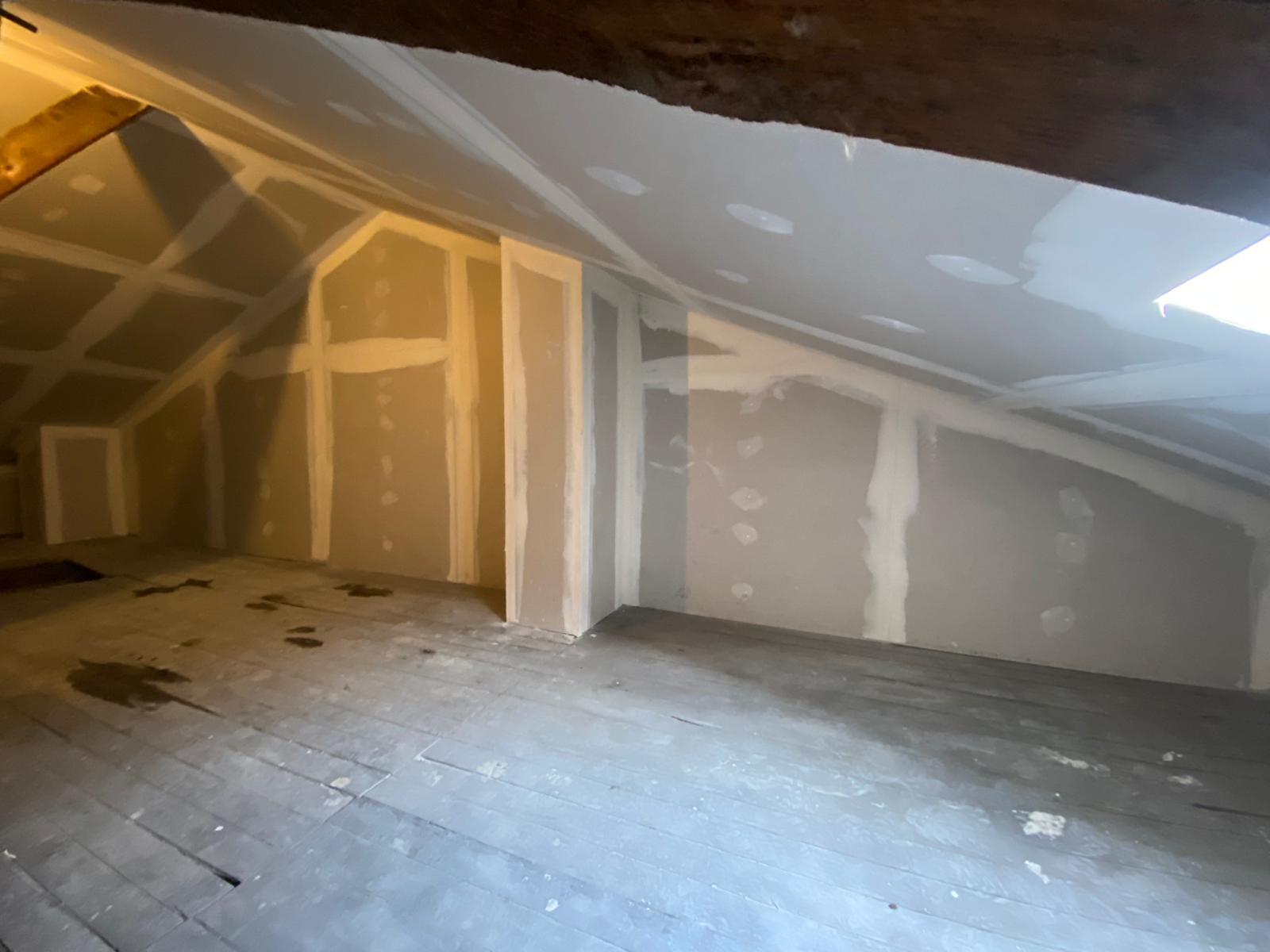 Rampants de toiture — pose en sous-face — après